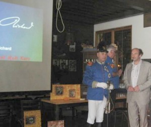 Rudi Kurz mit 1. Bürgermeister Iacob