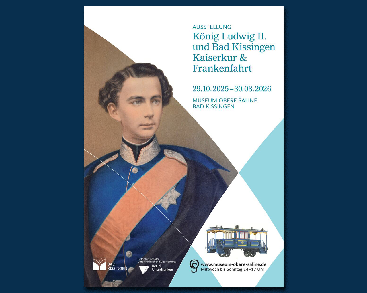 Ausstellungsplakat Bad Kissingen