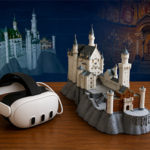 VR-Neuschwanstein_MetaQuest3 mit Modell